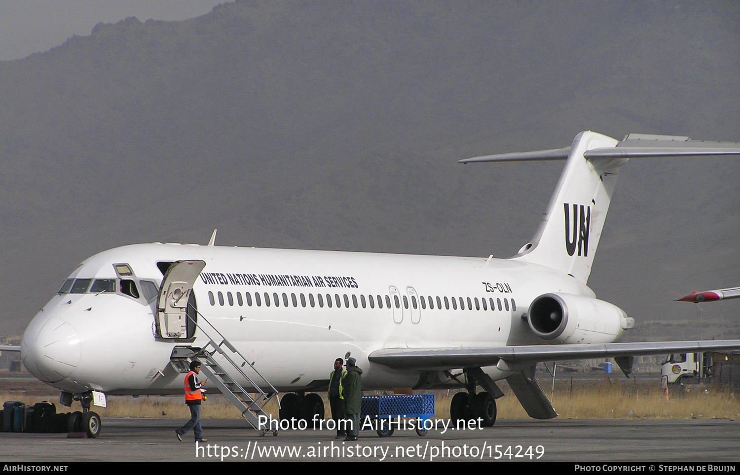 Aircraft Photo of ZS-OLN | McDonnell Douglas DC-9-32 | United Nations Humanitarian Air Service | AirHistory.net #154249