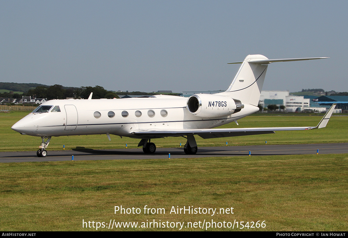 Aircraft Photo of N478GS | Gulfstream Aerospace G-IV Gulfstream IV-SP | AirHistory.net #154266