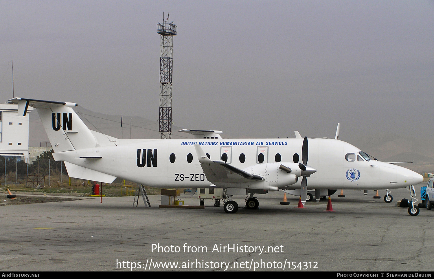 Aircraft Photo of ZS-ZED | Raytheon 1900D | United Nations Humanitarian Air Service | AirHistory.net #154312