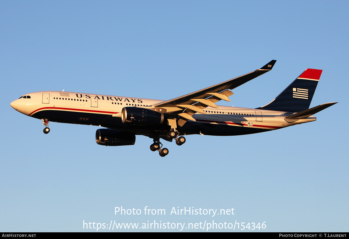 Aircraft Photo of F-WWTX | Airbus A330-243 | US Airways | AirHistory.net #154346