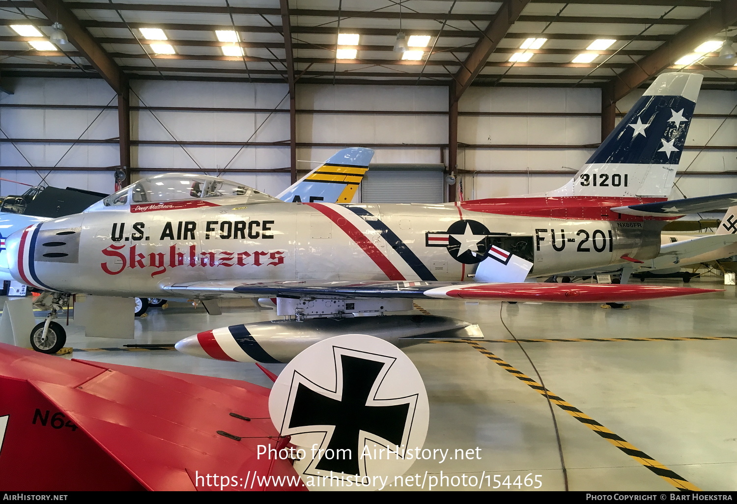 Aircraft Photo of 53-1201 | North American F-86F Sabre | USA - Air Force | AirHistory.net #154465