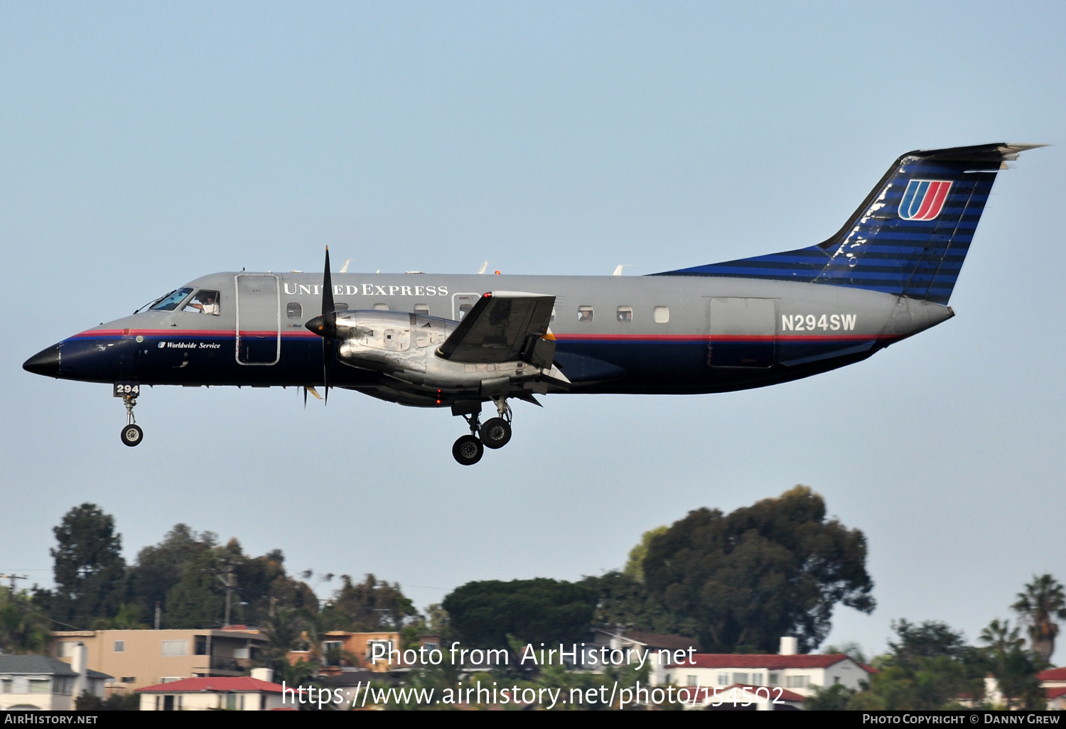 Aircraft Photo of N294SW | Embraer EMB-120ER Brasilia | United Express | AirHistory.net #154502