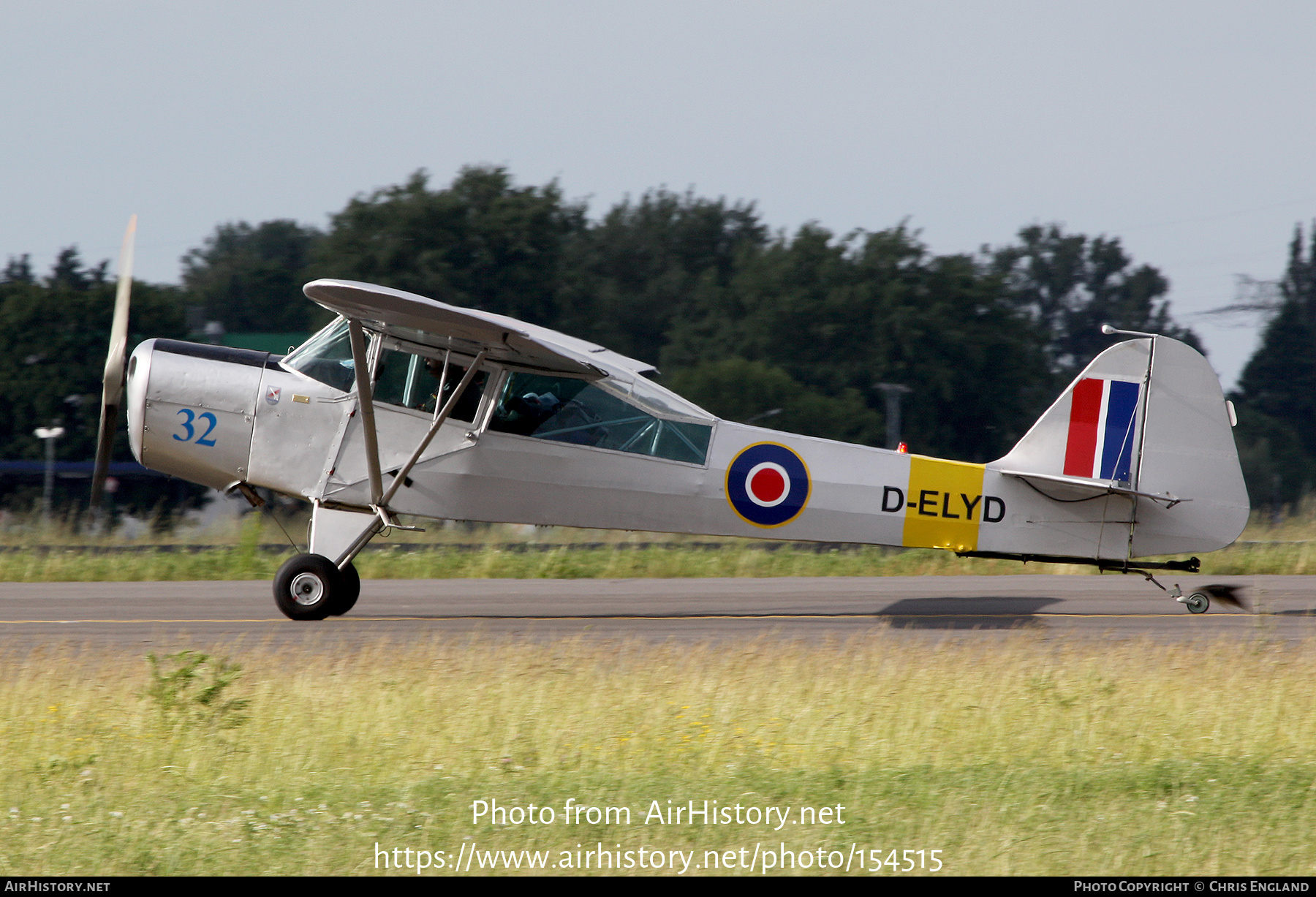 Aircraft Photo of D-ELYD | Taylorcraft J Auster Mk5 | UK - Air Force | AirHistory.net #154515