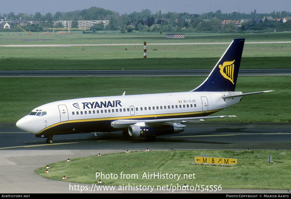 Aircraft Photo of EI-CJD | Boeing 737-204/Adv | Ryanair | AirHistory.net #154556