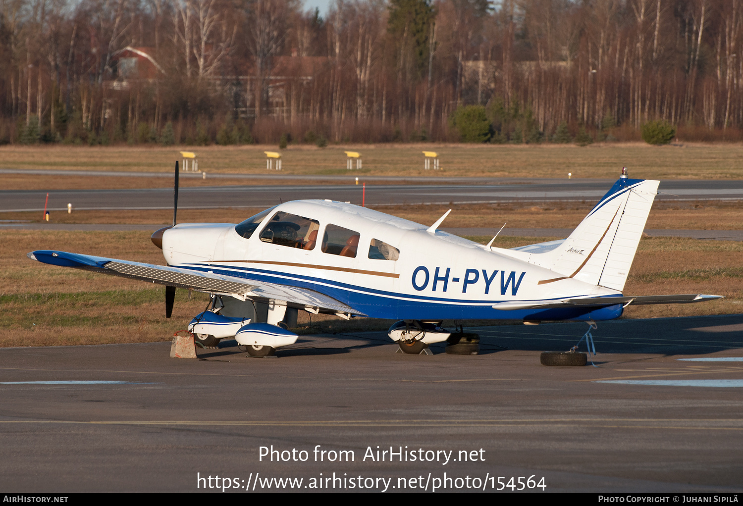 Aircraft Photo of OH-PYW | Piper PA-28-181 Cherokee Archer II | AirHistory.net #154564