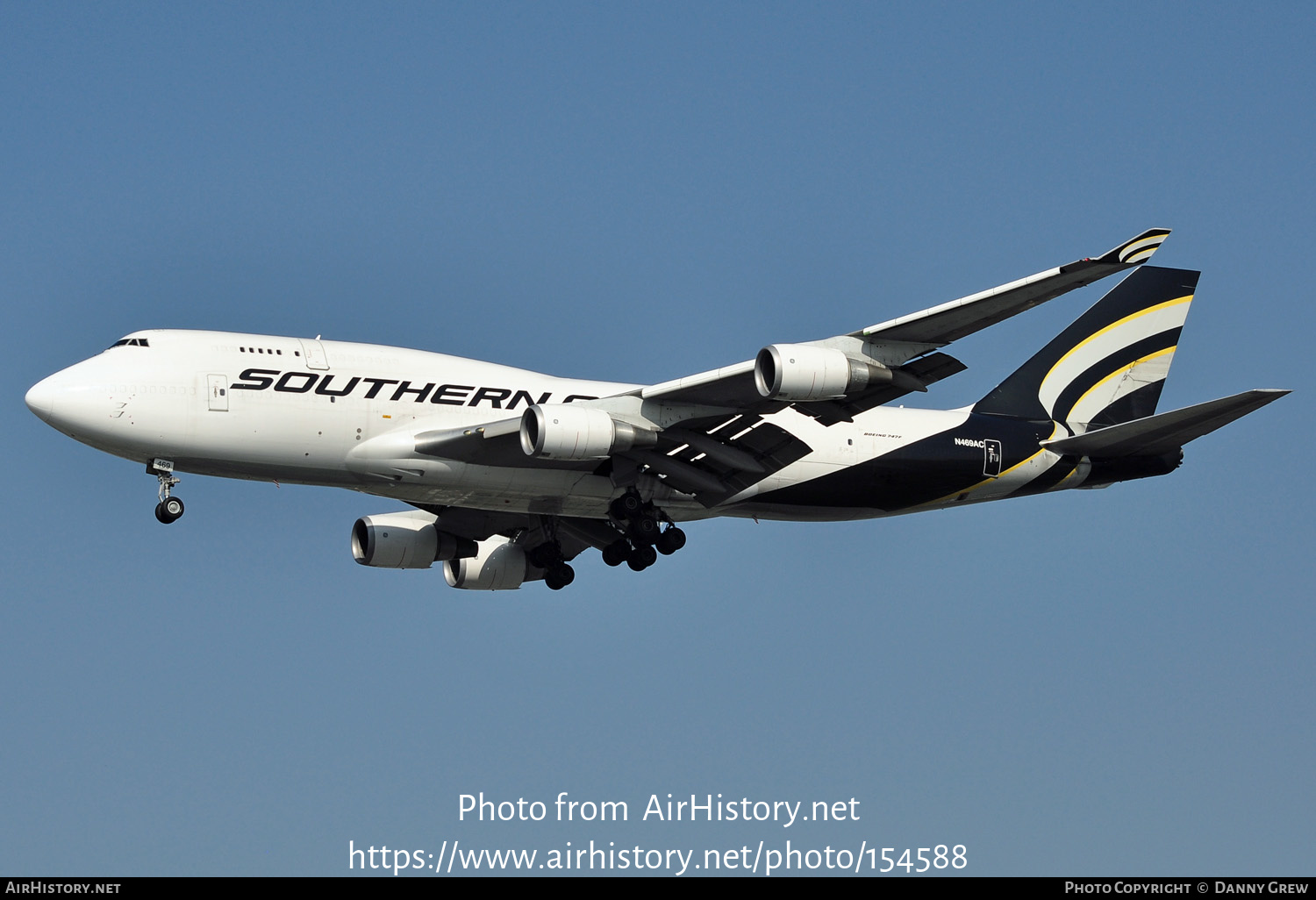 Aircraft Photo of N469AC | Boeing 747-4F6(BDSF) | Southern Air | AirHistory.net #154588