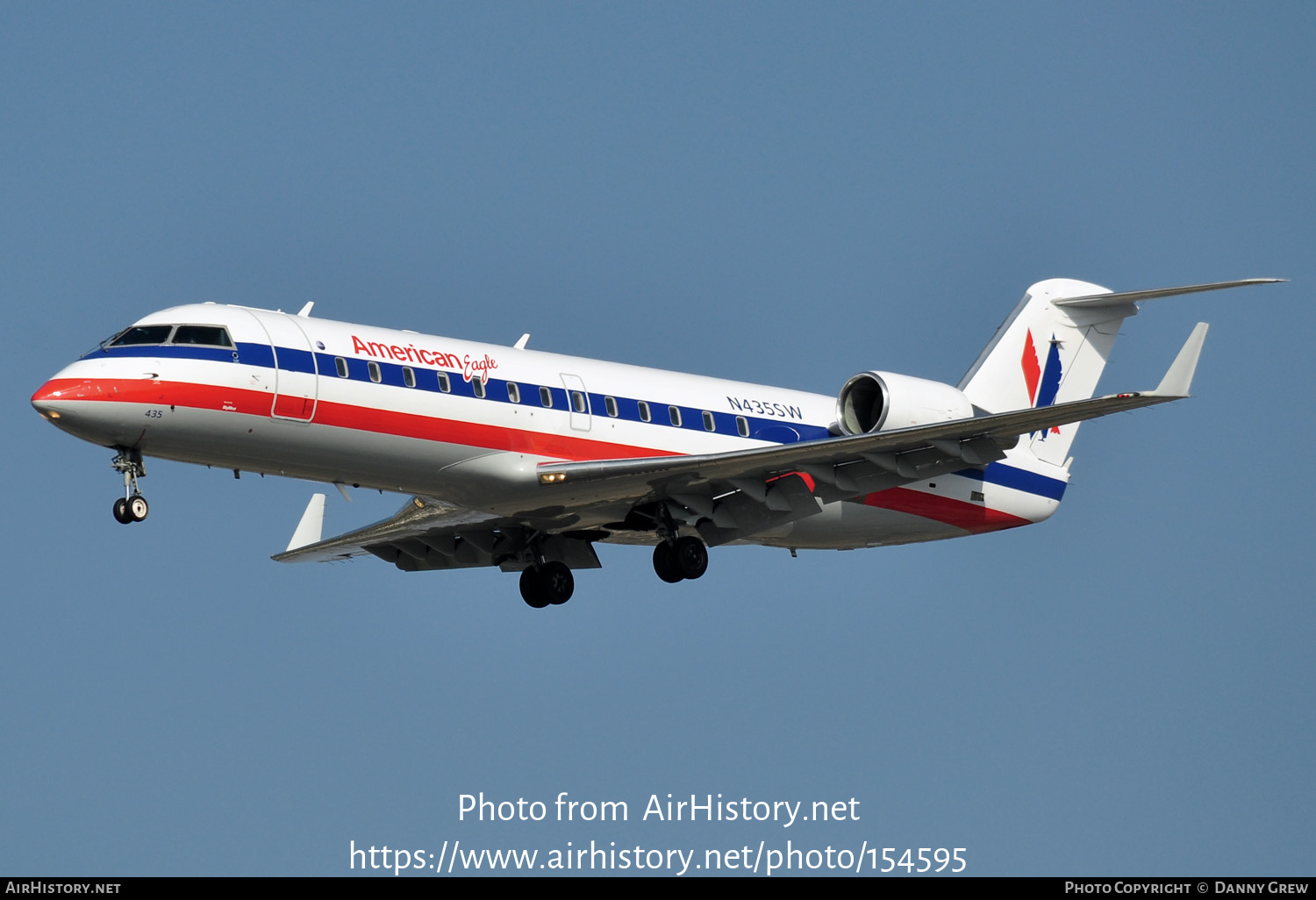 Aircraft Photo of N435SW | Bombardier CRJ-200ER (CL-600-2B19) | American Eagle | AirHistory.net #154595