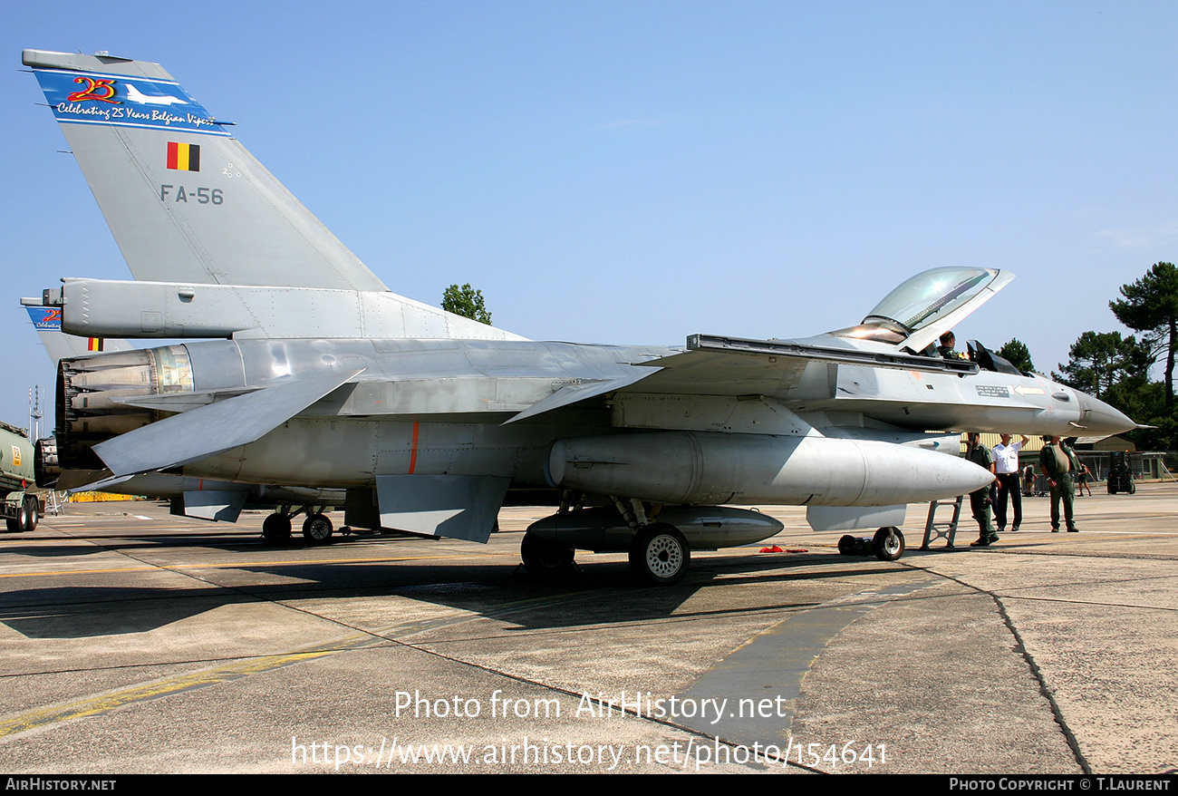 Aircraft Photo of FA-56 | General Dynamics F-16AM Fighting Falcon | Belgium - Air Force | AirHistory.net #154641