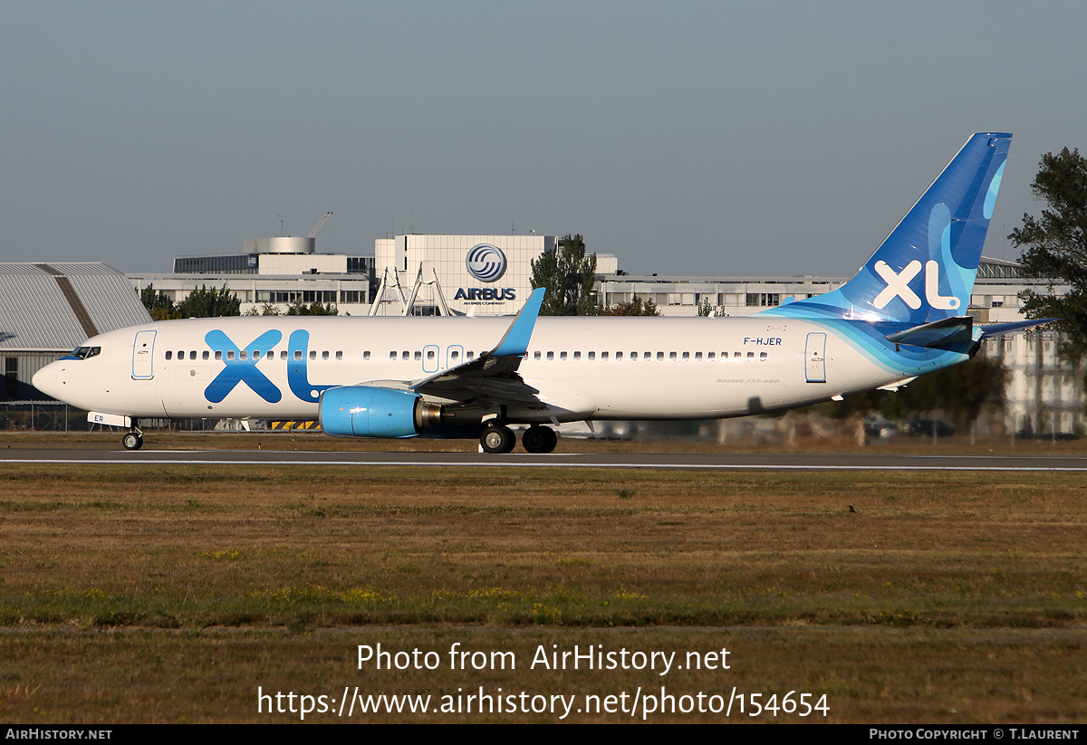 Aircraft Photo of F-HJER | Boeing 737-86N | XL Airways | AirHistory.net #154654