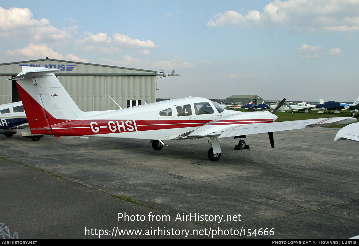 Aircraft Photo of G-GHSI | Piper PA-44-180T Turbo Seminole | AirHistory.net #154666