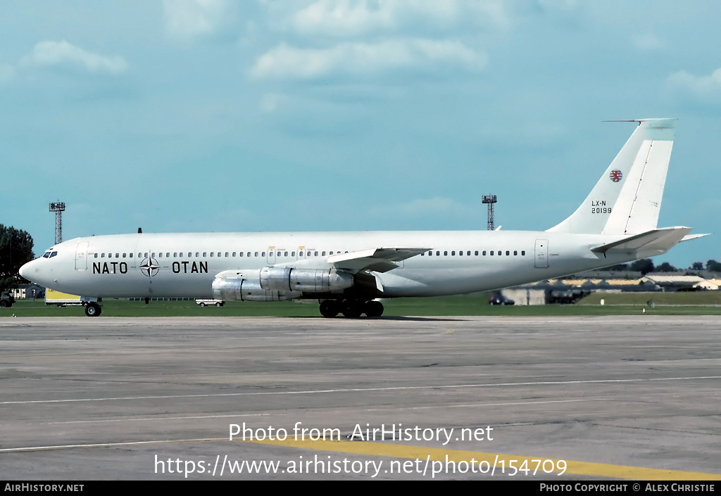 Aircraft Photo of LX-N20199 | Boeing CT-49A (707TCA / 707-300) | Luxembourg - NATO | AirHistory.net #154709