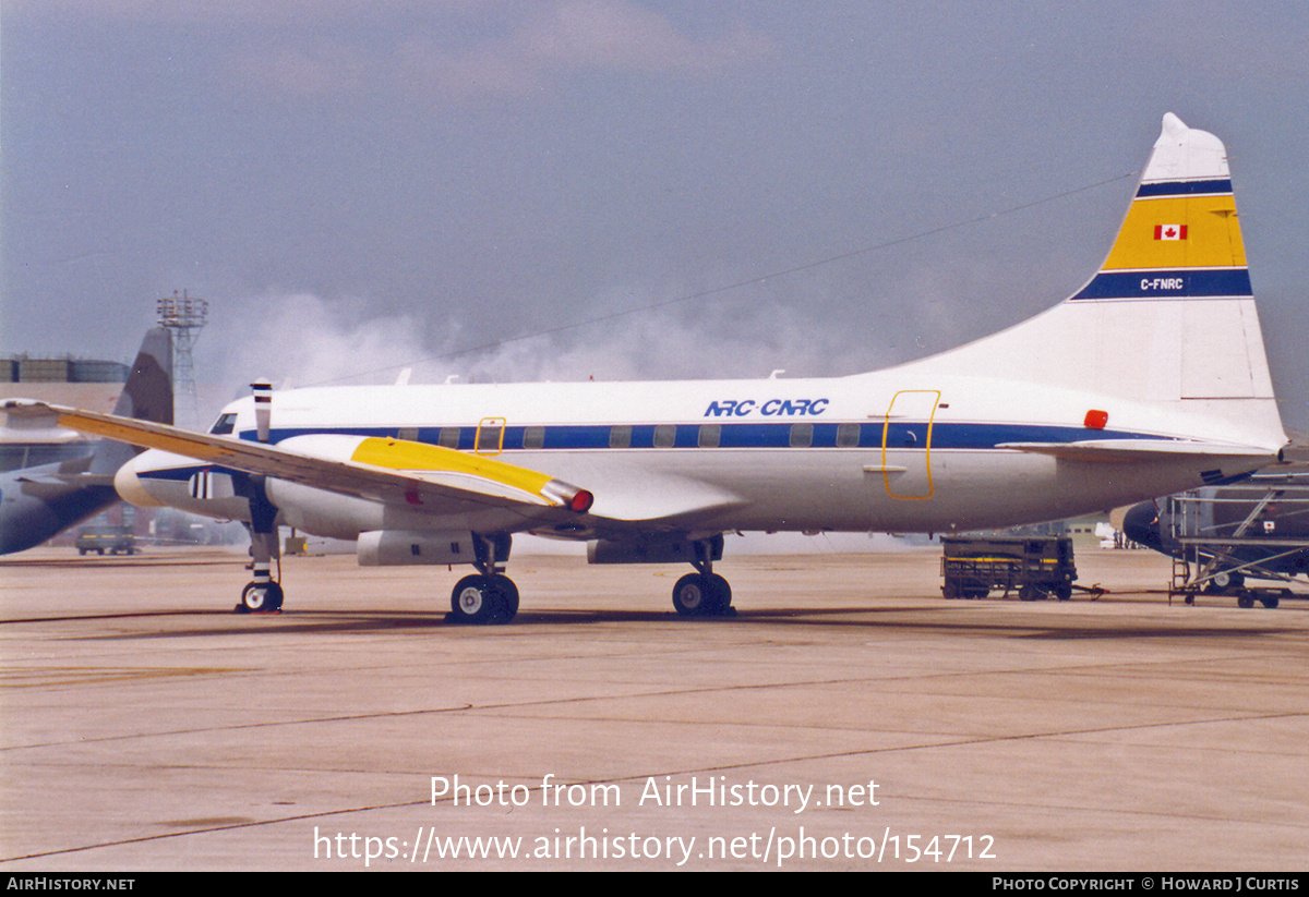 Aircraft Photo of C-FNRC | Convair 580 | NRC-CNRC - National Research Council | AirHistory.net #154712