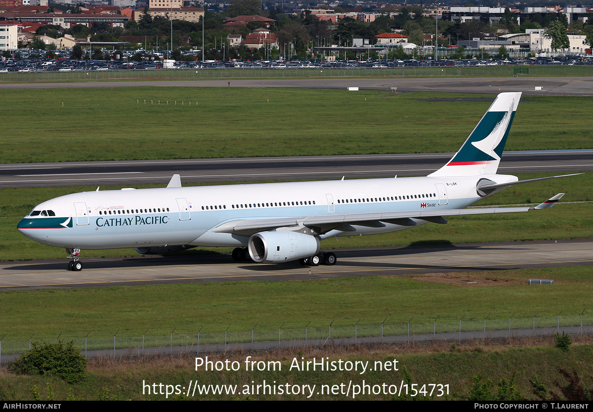 Aircraft Photo of B-LBK | Airbus A330-343 | Cathay Pacific Airways | AirHistory.net #154731