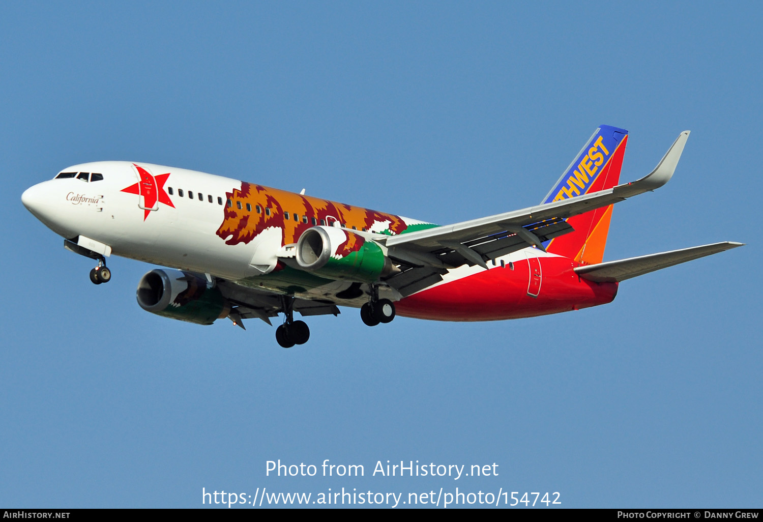 Aircraft Photo of N609SW | Boeing 737-3H4 | Southwest Airlines | AirHistory.net #154742