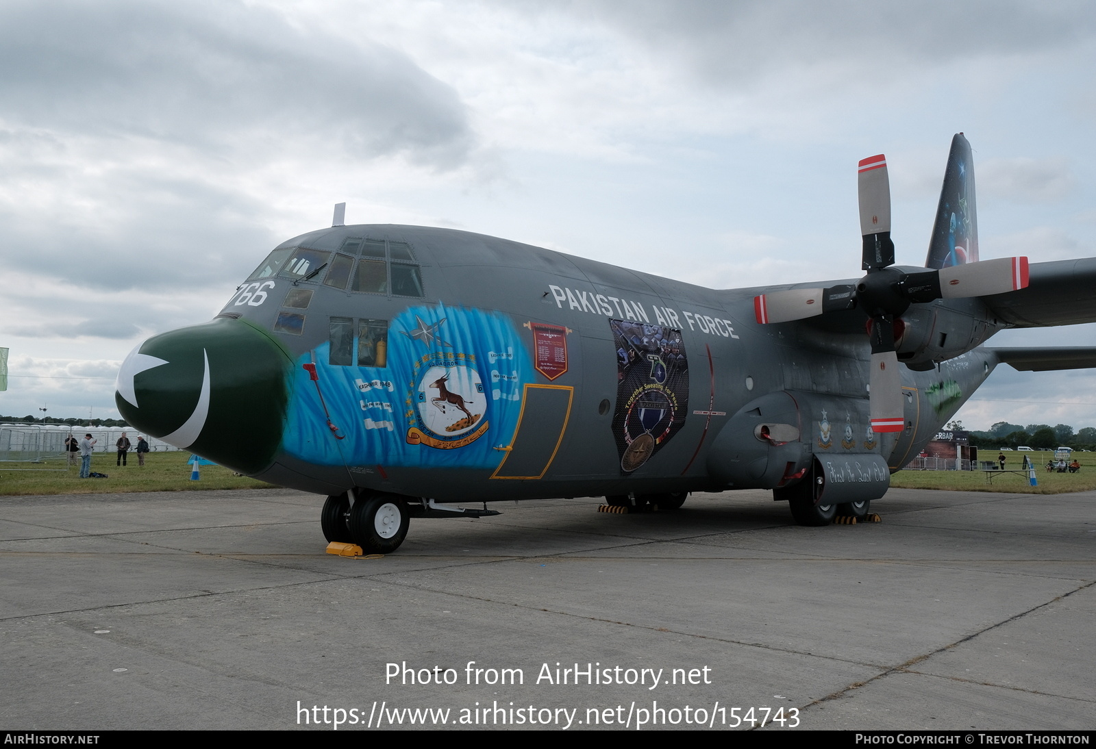 Aircraft Photo of 3766 / 766 | Lockheed C-130B Hercules (L-282) | Pakistan - Air Force | AirHistory.net #154743