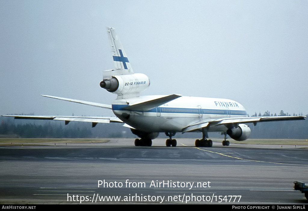 Aircraft Photo of OH-LHB | McDonnell Douglas DC-10-30 | Finnair | AirHistory.net #154777