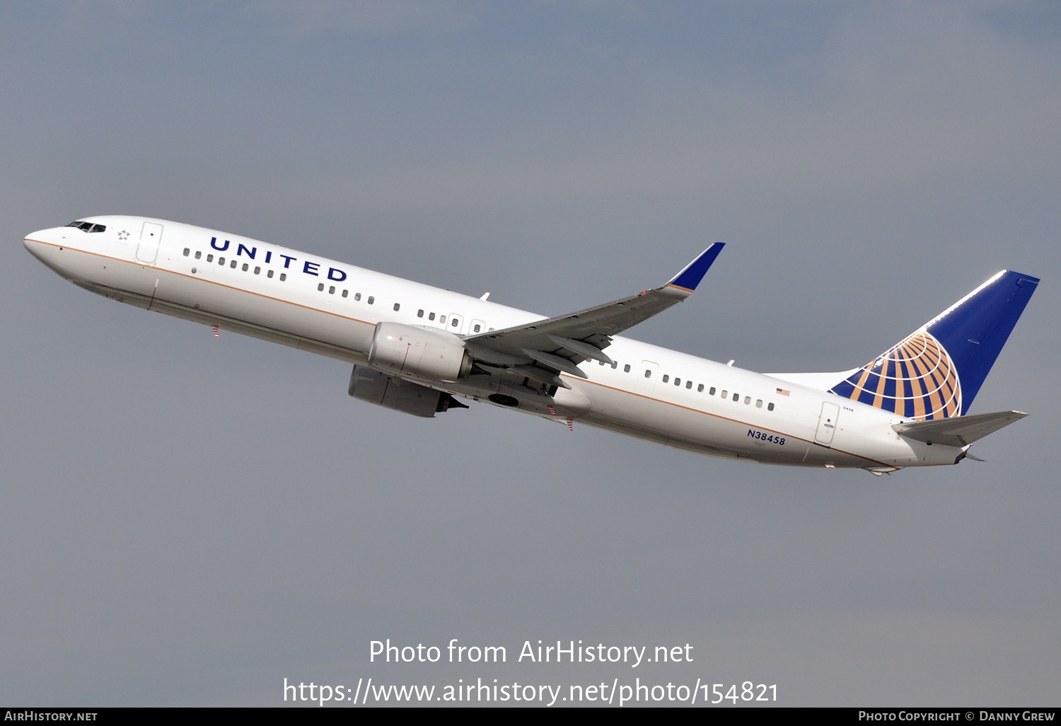 Aircraft Photo of N38458 | Boeing 737-924/ER | United Airlines | AirHistory.net #154821