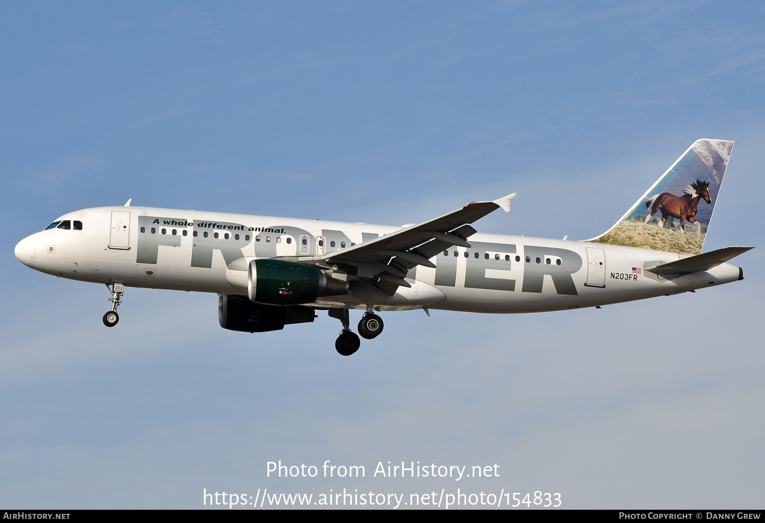 Aircraft Photo of N203FR | Airbus A320-214 | Frontier Airlines | AirHistory.net #154833