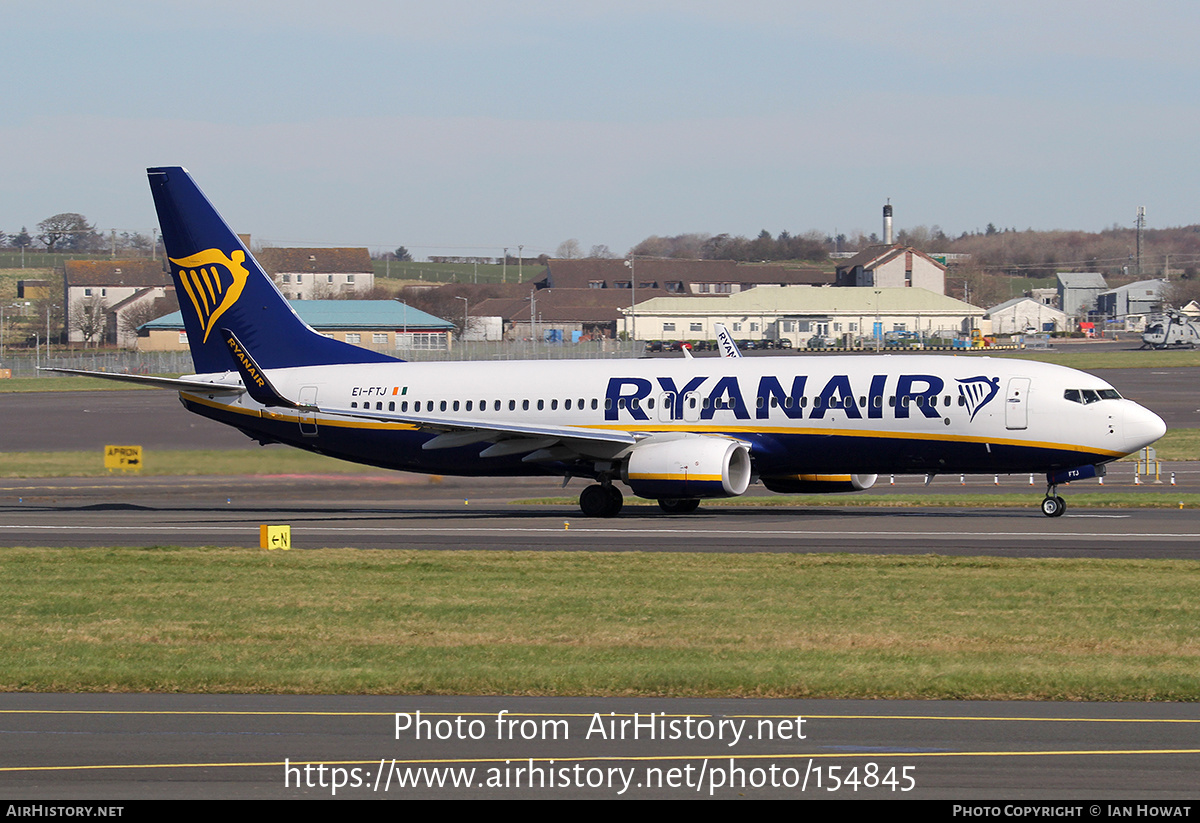 Aircraft Photo of EI-FTJ | Boeing 737-800 | Ryanair | AirHistory.net #154845