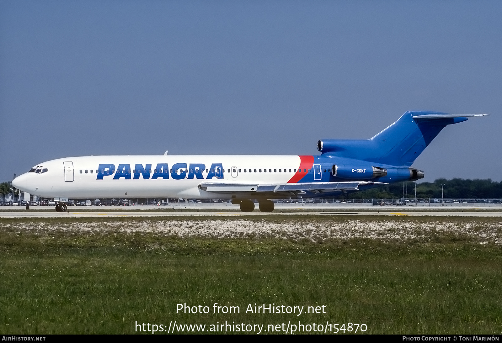 Aircraft Photo of C-GKKF | Boeing 727-227/Adv | Panagra Airways | AirHistory.net #154870