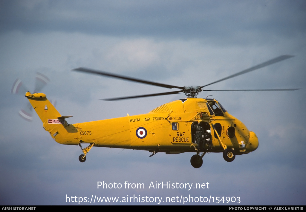 Aircraft Photo of XS675 | Westland WS-58 Wessex HC.2 | UK - Air Force | AirHistory.net #154903