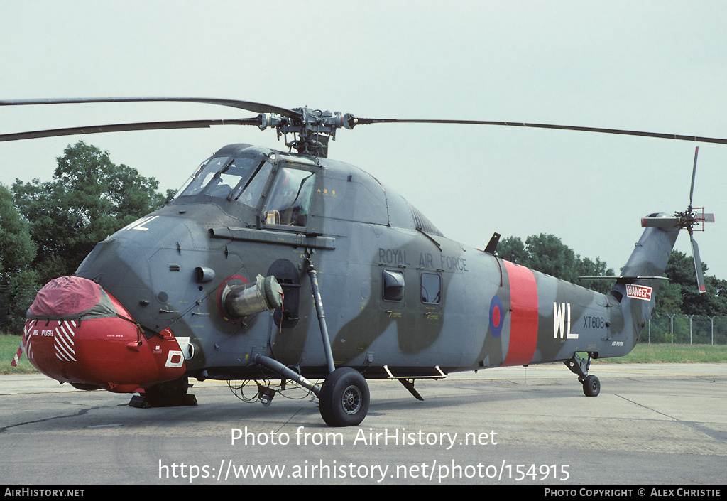 Aircraft Photo of XT606 | Westland WS-58 Wessex HC.2 | UK - Air Force | AirHistory.net #154915