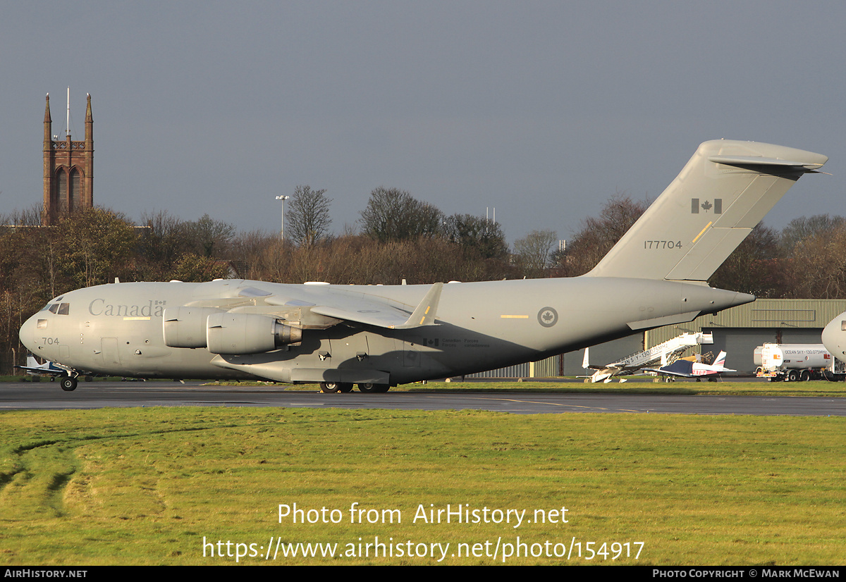 Aircraft Photo of 177704 | Boeing CC-177 Globemaster III (C-17A) | Canada - Air Force | AirHistory.net #154917