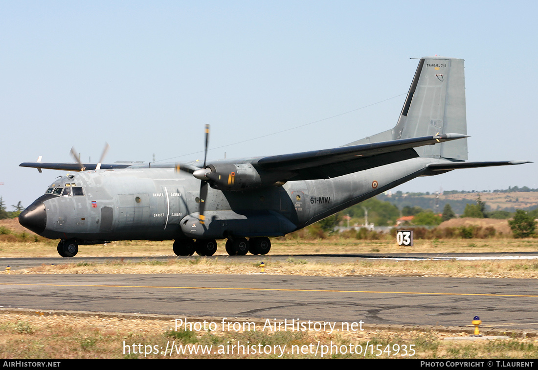 Aircraft Photo of R51 | Transall C-160R | France - Air Force | AirHistory.net #154935