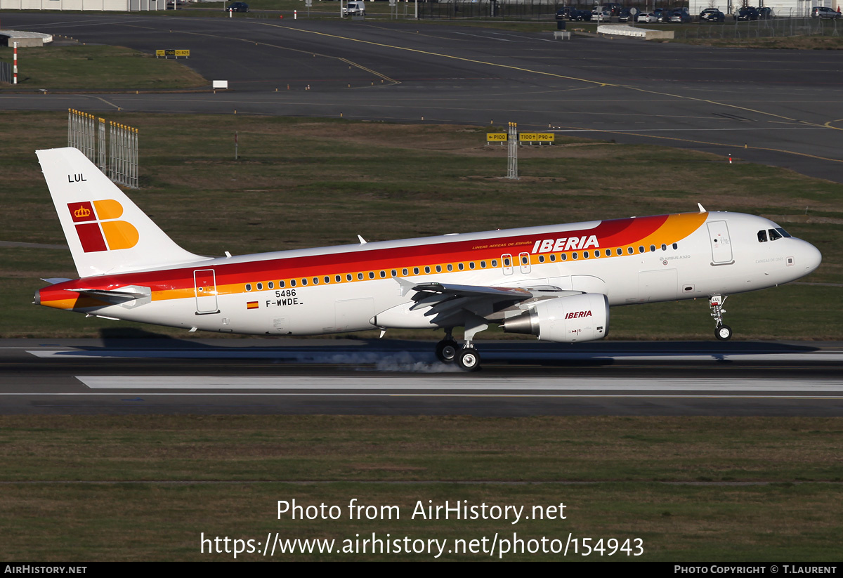 Aircraft Photo of F-WWDE | Airbus A320-216 | Iberia | AirHistory.net #154943