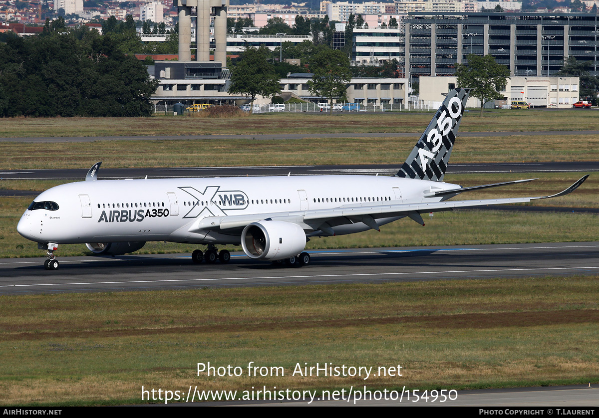 Aircraft Photo of F-WWYB | Airbus A350-941 | Airbus | AirHistory.net #154950