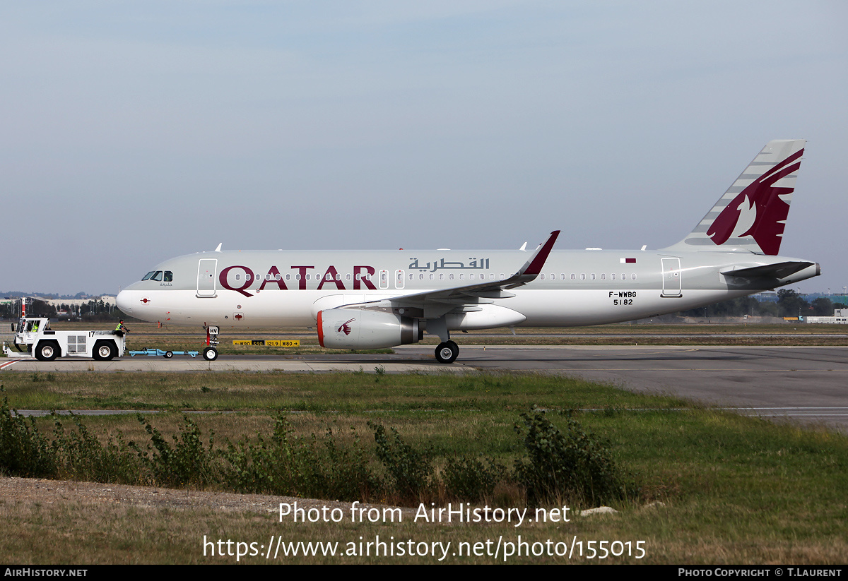 Aircraft Photo of F-WWBG | Airbus A320-232 | Qatar Airways | AirHistory.net #155015