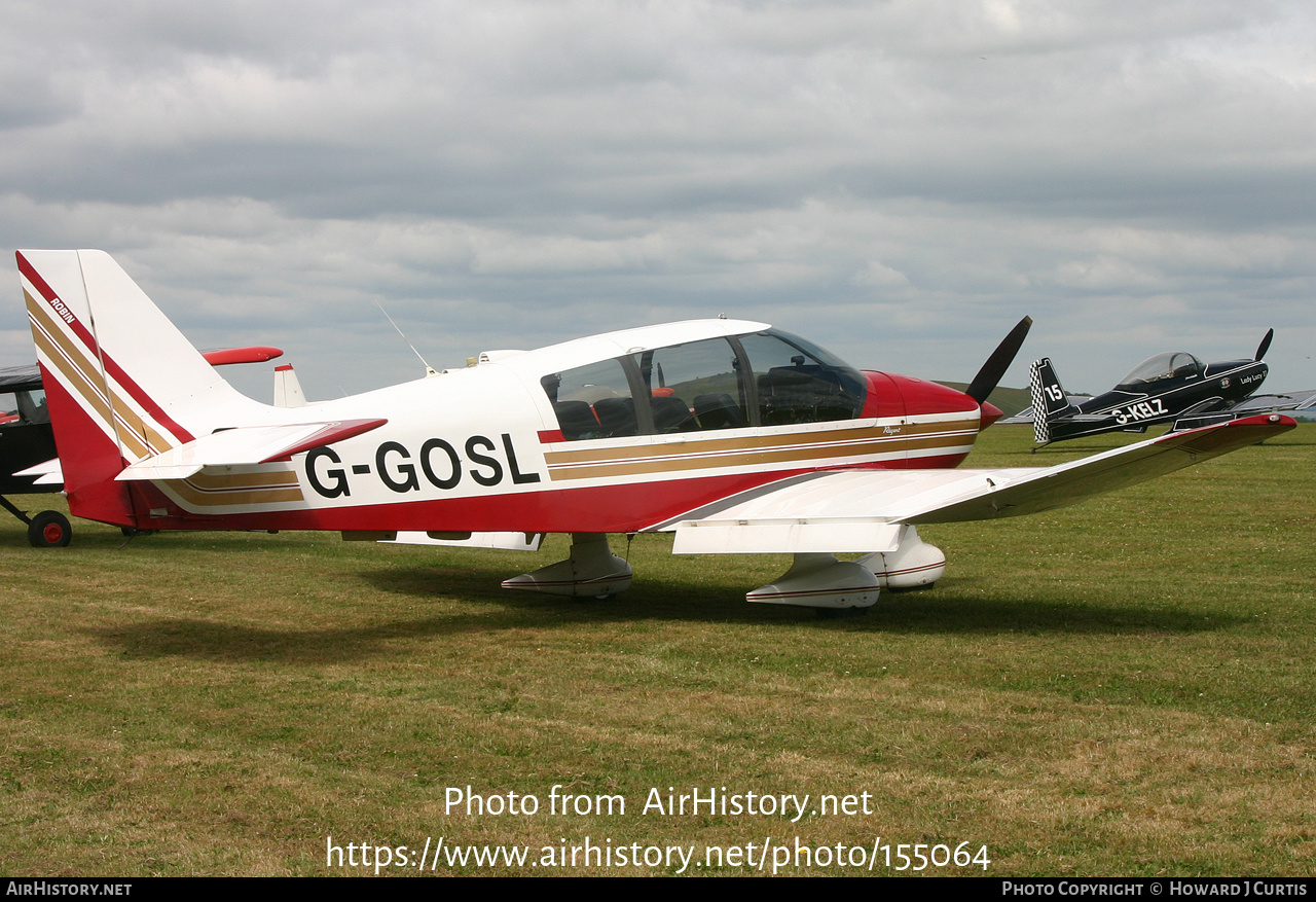 Aircraft Photo of G-GOSL | Robin DR-400-180 Regent | AirHistory.net #155064