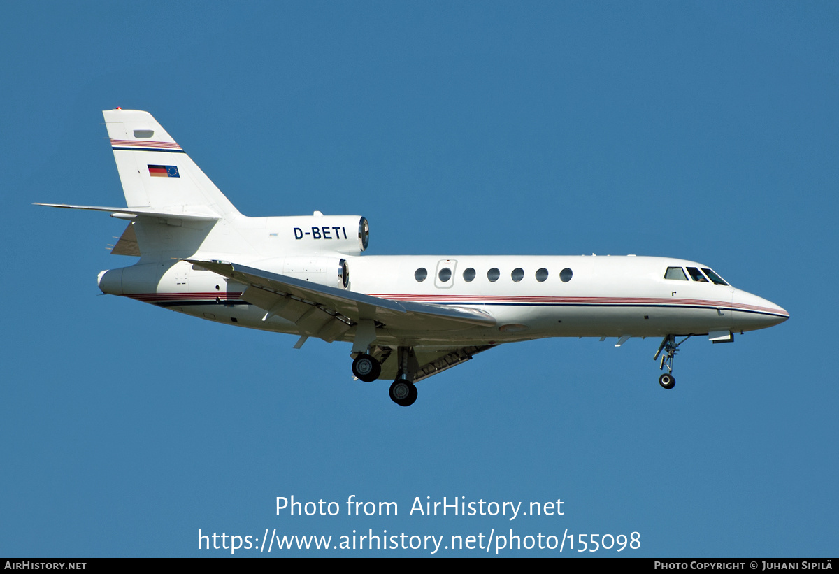 Aircraft Photo of D-BETI | Dassault Falcon 50EX | AirHistory.net #155098