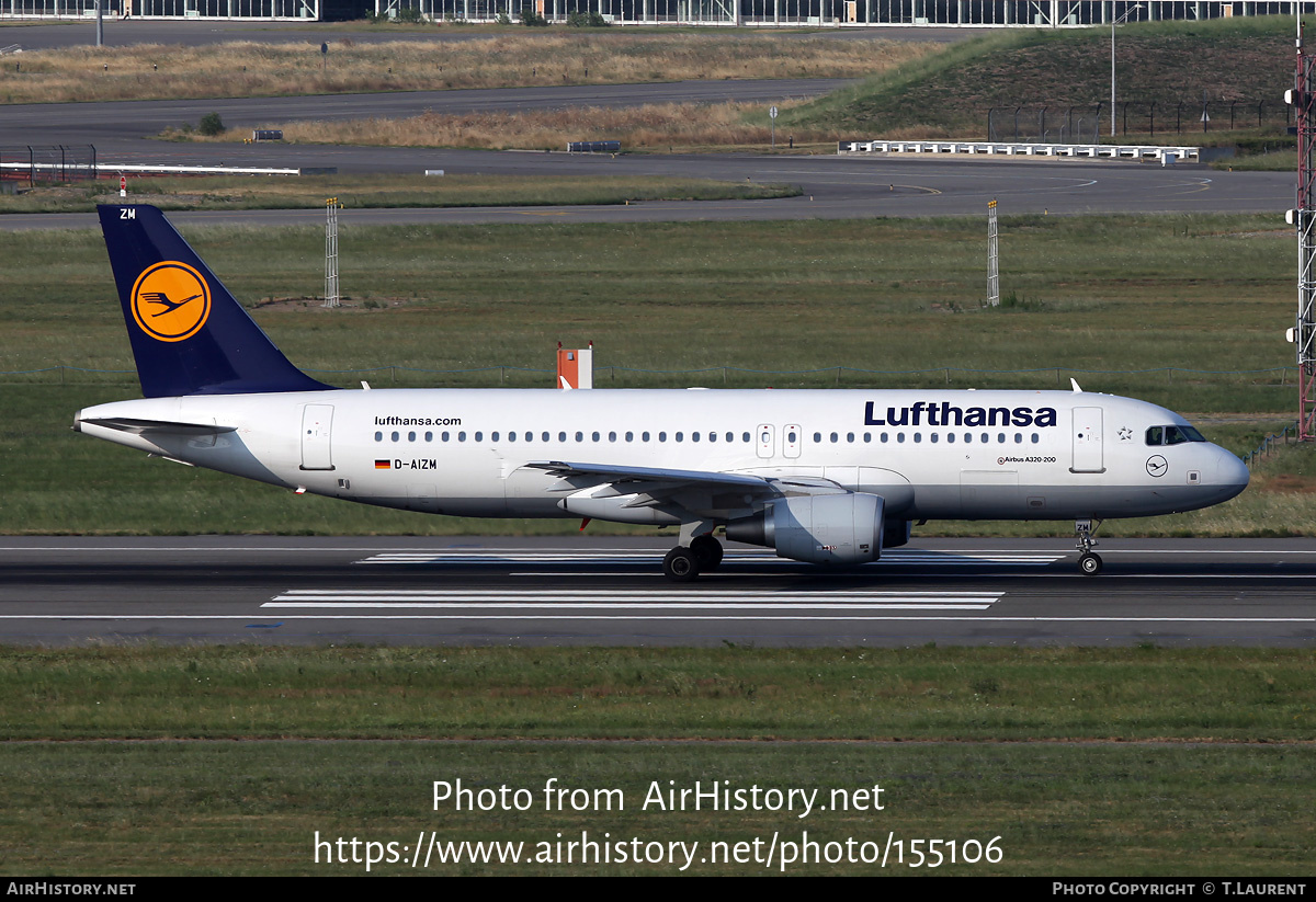 Aircraft Photo of D-AIZM | Airbus A320-214 | Lufthansa | AirHistory.net #155106