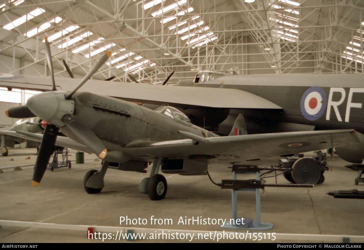 Aircraft Photo of MT847 | Supermarine 379 Spitfire FR14E | UK - Air Force | AirHistory.net #155115