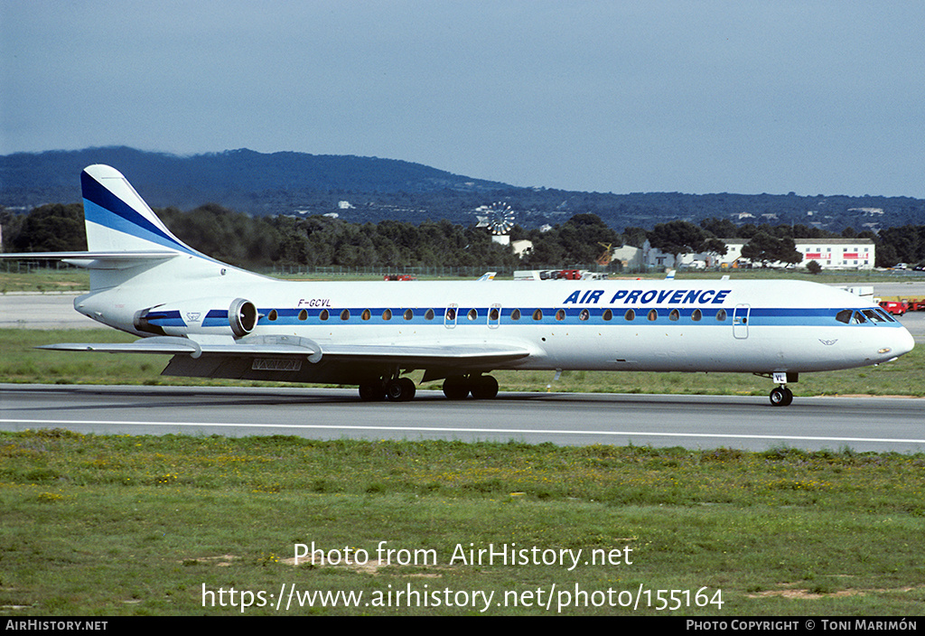 Aircraft Photo of F-GCVL | Aerospatiale SE-210 Caravelle 12 | Air Provence | AirHistory.net #155164