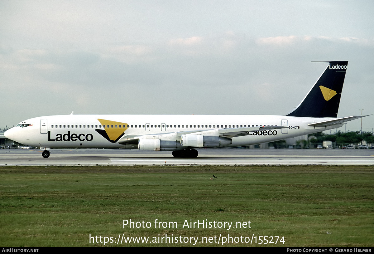 Aircraft Photo of CC-CYB | Boeing 707-321B | Ladeco | AirHistory.net #155274