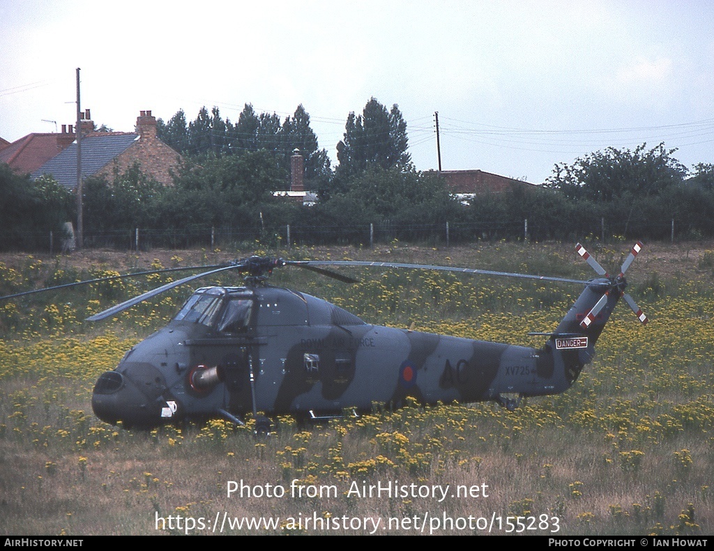 Aircraft Photo of XV725 | Westland WS-58 Wessex HC.2 | UK - Air Force | AirHistory.net #155283