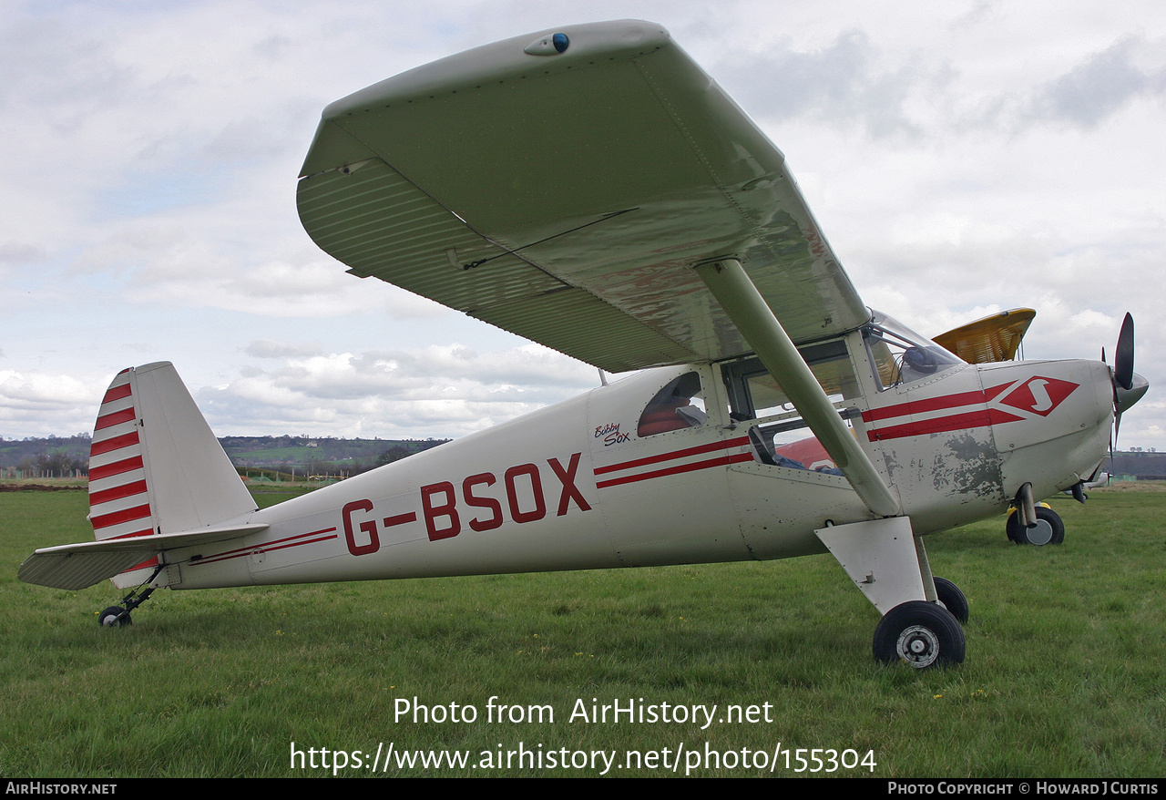 Aircraft Photo of G-BSOX | Luscombe 8E Silvaire Deluxe | AirHistory.net #155304