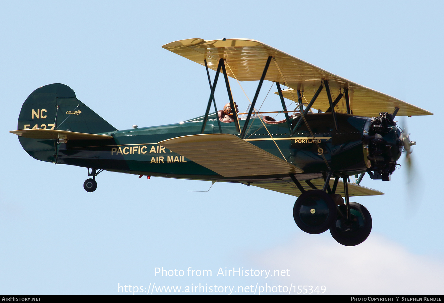 Aircraft Photo of N5427 / NC5427 | Travel Air 4000 | Pacific Air Transport | AirHistory.net #155349