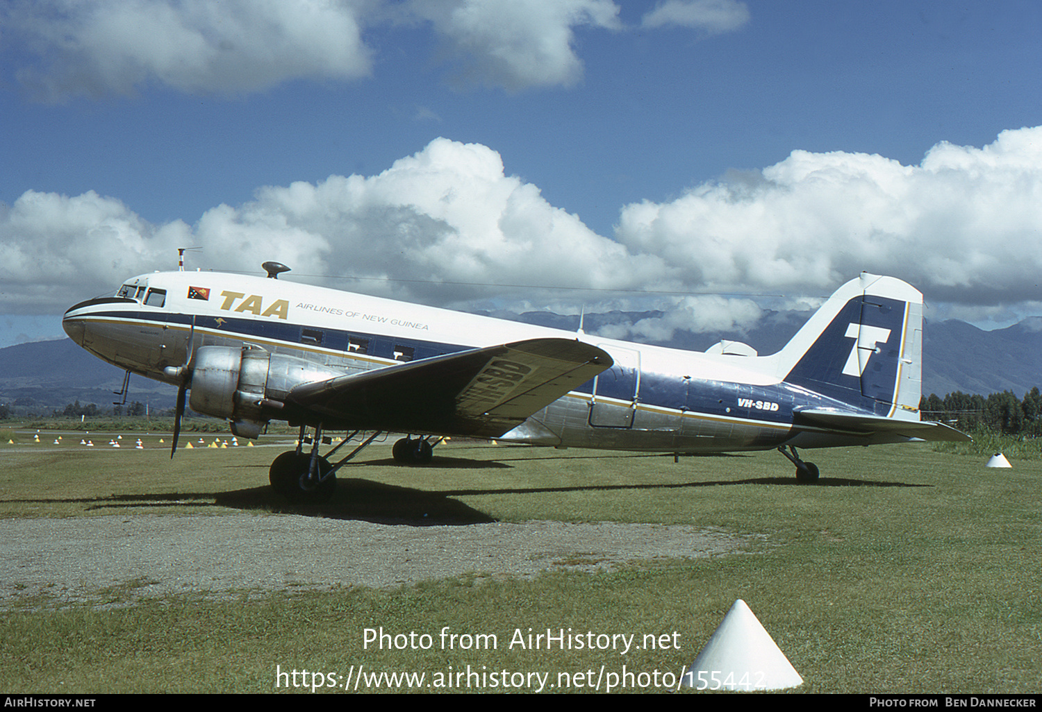 Aircraft Photo of VH-SBD | Douglas C-47A Skytrain | TAA Airlines of New Guinea | AirHistory.net #155442