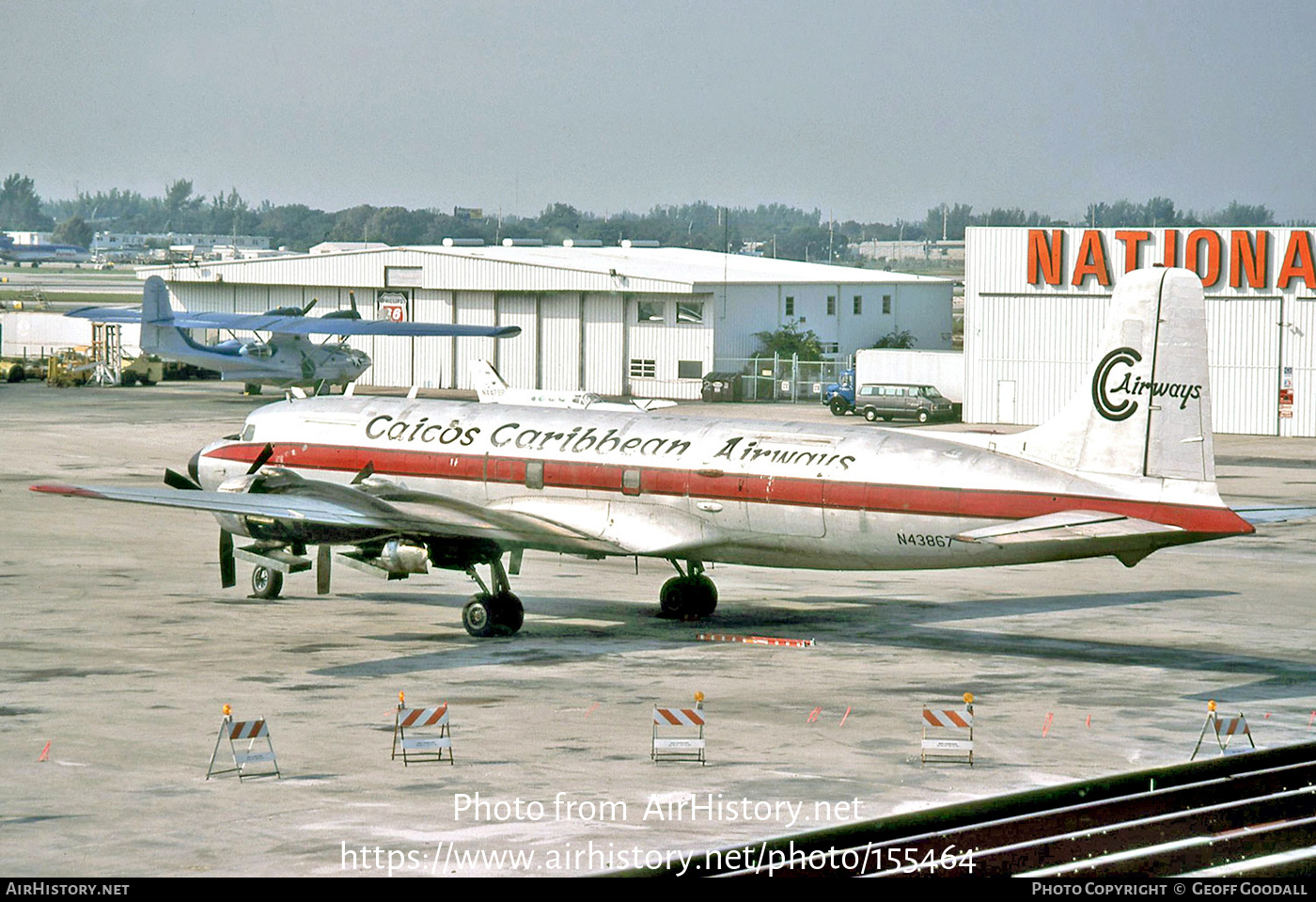 Aircraft Photo of N43867 | Douglas C-118A Liftmaster | Caicos Caribbean Airways | AirHistory.net #155464