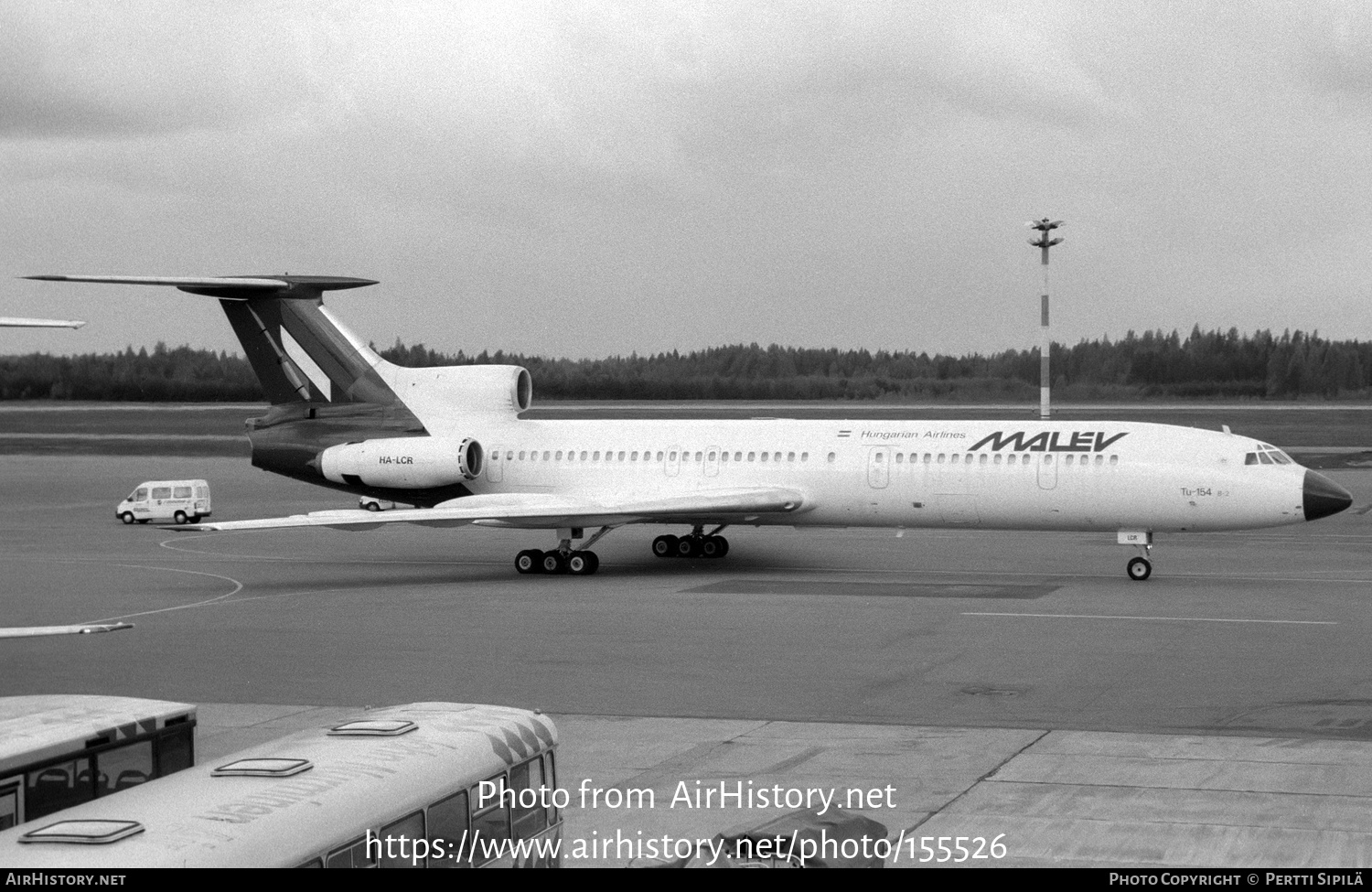 Aircraft Photo of HA-LCR | Tupolev Tu-154B-2 | Malév - Hungarian Airlines | AirHistory.net #155526