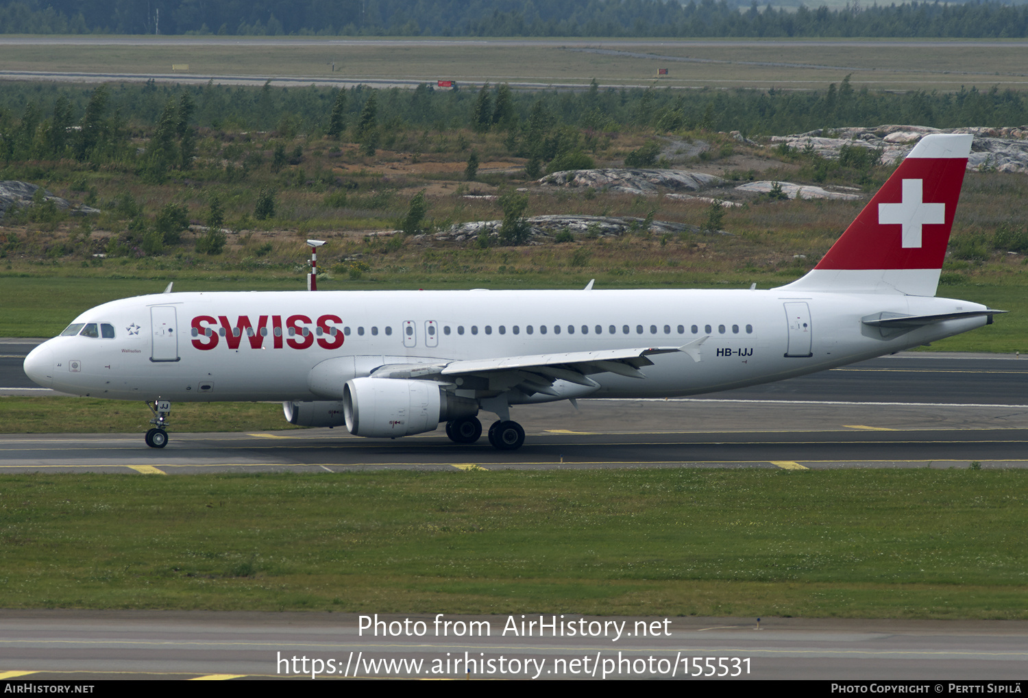 Aircraft Photo of HB-IJJ | Airbus A320-214 | Swiss International Air Lines | AirHistory.net #155531