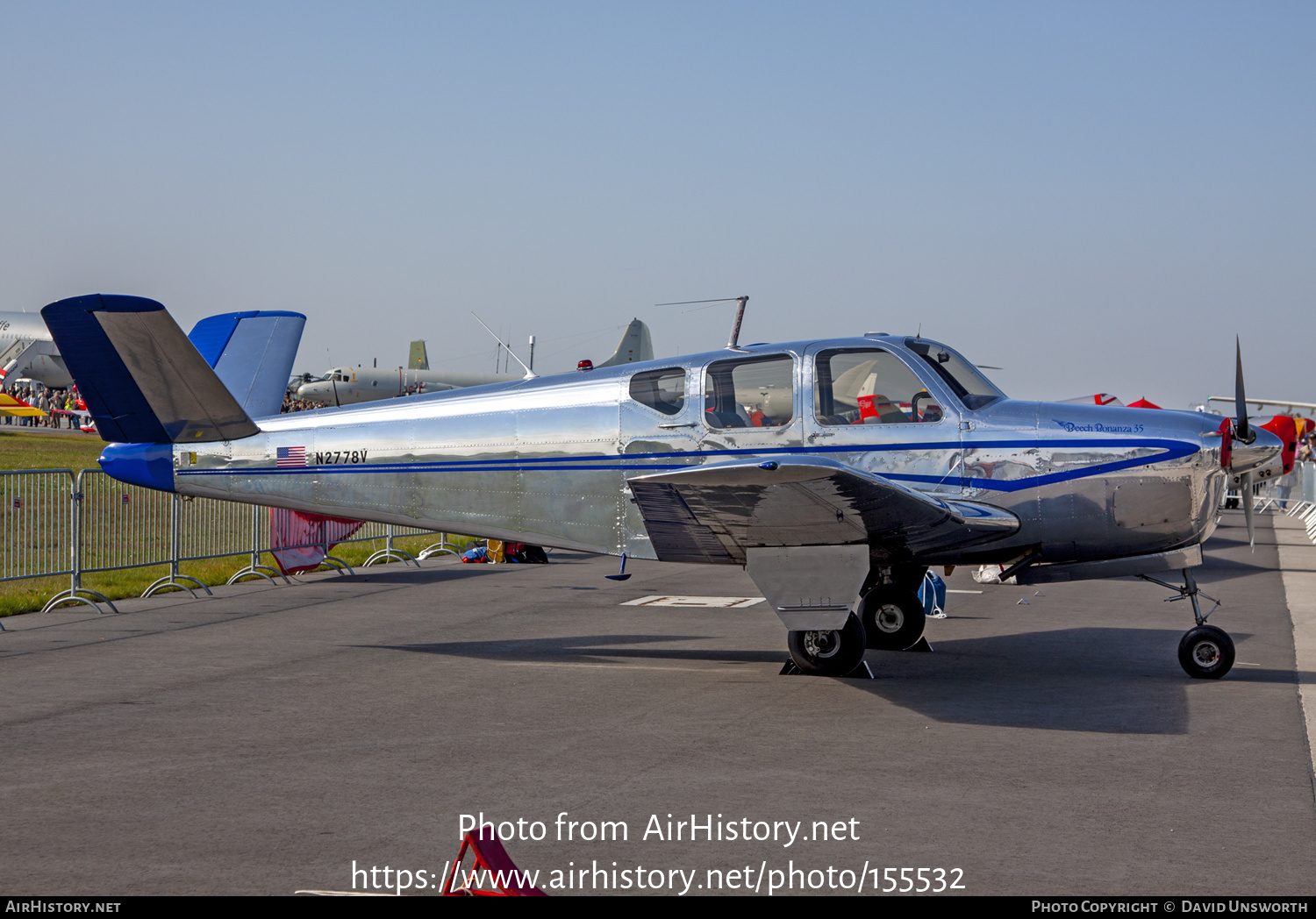 Aircraft Photo of N2778V | Beech 35 Bonanza | AirHistory.net #155532