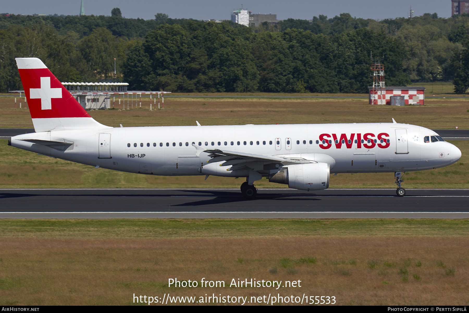 Aircraft Photo of HB-IJP | Airbus A320-214 | Swiss International Air Lines | AirHistory.net #155533