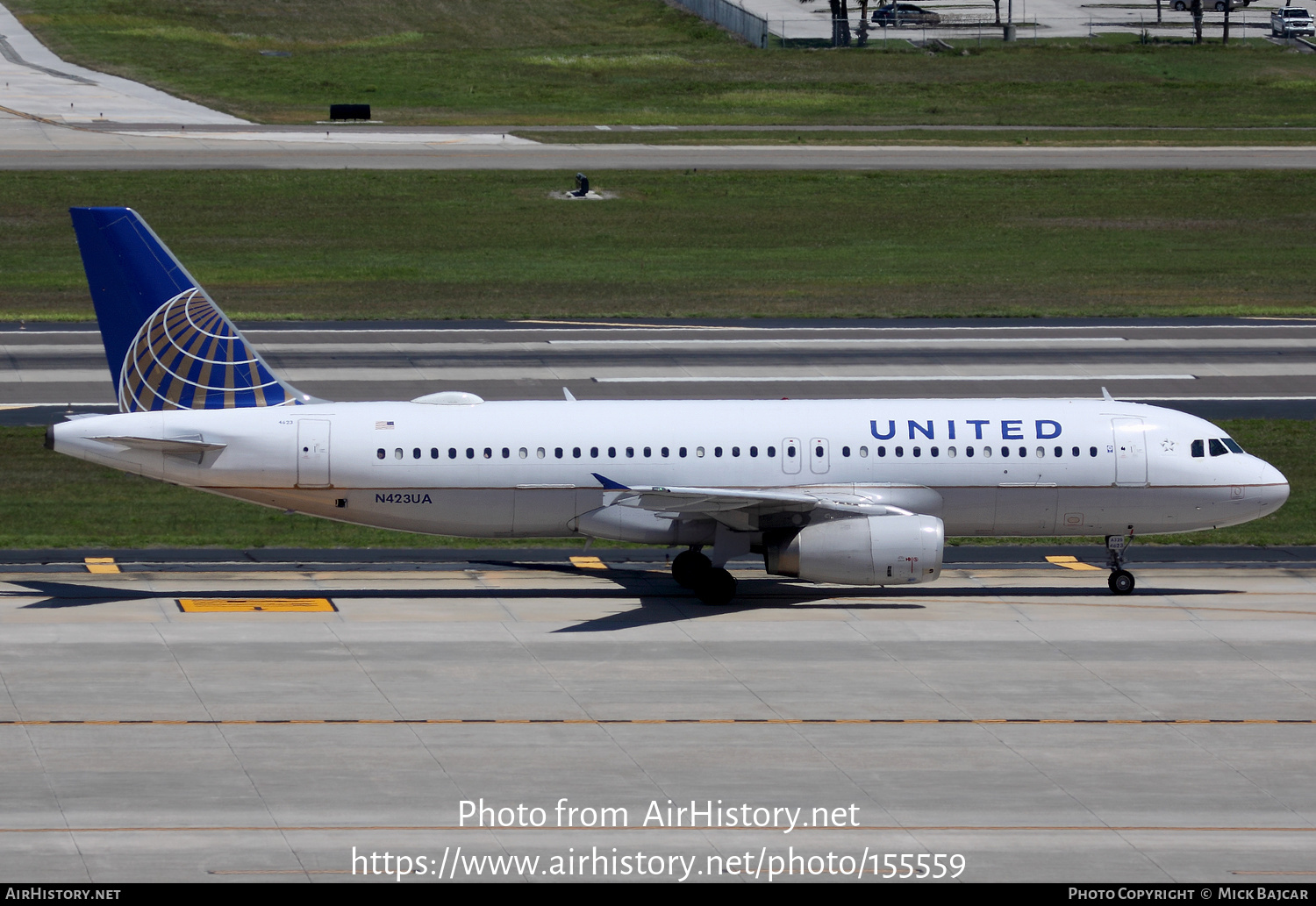 Aircraft Photo of N423UA | Airbus A320-232 | United Airlines | AirHistory.net #155559