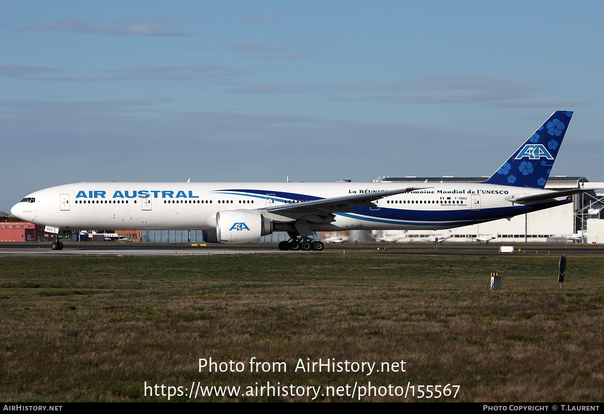 Aircraft Photo of F-ONOU | Boeing 777-3Q8/ER | Air Austral | AirHistory.net #155567