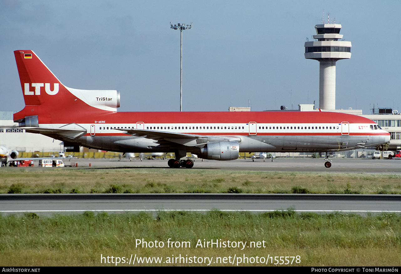 Aircraft Photo of D-AERE | Lockheed L-1011-385-1 TriStar 1 | LTU - Lufttransport-Unternehmen | AirHistory.net #155578