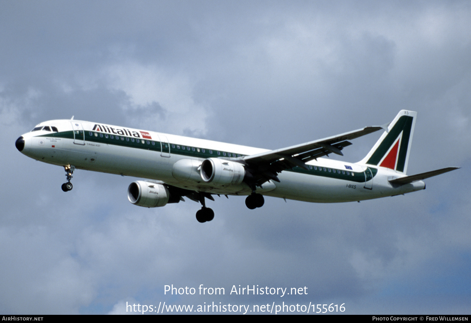 Aircraft Photo of I-BIXS | Airbus A321-112 | Alitalia | AirHistory.net #155616